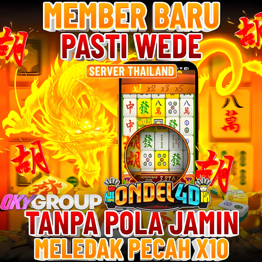 Member Baru Pasti WEDE Server Thailand, Slot ONDEL4D